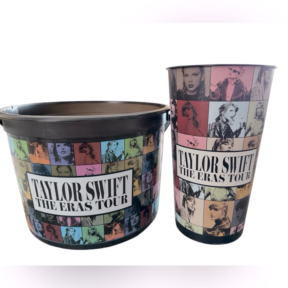 Taylor Swift eras tour limited addition, popcorn container.